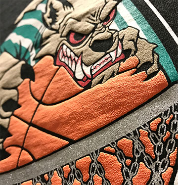 PUFF 発泡パフプラスチゾルインク