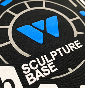 SCULPTURE BASE 硬質厚膜プラスチゾルインク